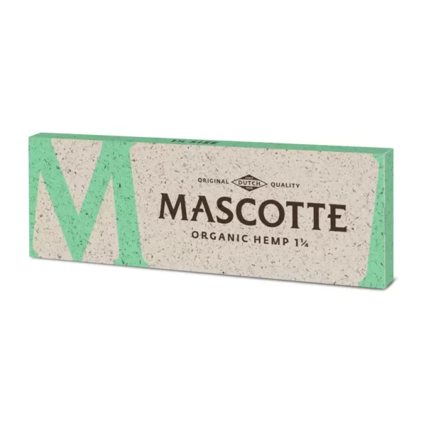 【3冊セット】Mascotte オーガニックヘンプ 1 1/4 エキストラシン 50枚入り ローリングペーパー 巻紙 ブックレット