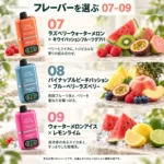 FIZZY TWINS 使い切りベイプ｜2フレーバー切替・ニコチン0mg - 画像 (9)