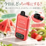 FIZZY TWINS 使い切りベイプ｜2フレーバー切替・ニコチン0mg - 画像 (2)
