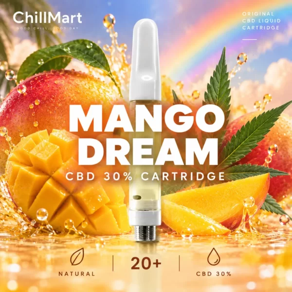 CBDリキッド Mango Dream 30% 1.0ml｜ChillMartオリジナル