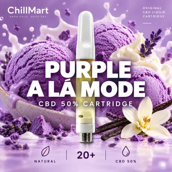 CBDリキッド Purple a lá Mode 50% 1.0ml｜ChillMartオリジナル