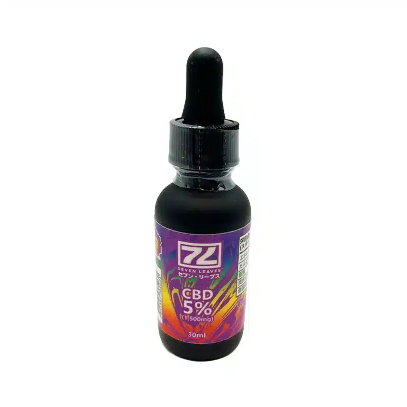 【大容量】CBDティンクチャーオイル 5% 30ml｜ブロードスペクトラム・THCフリー・正規品｜セブンリーブス（Seven Leaves） - 画像 (1)