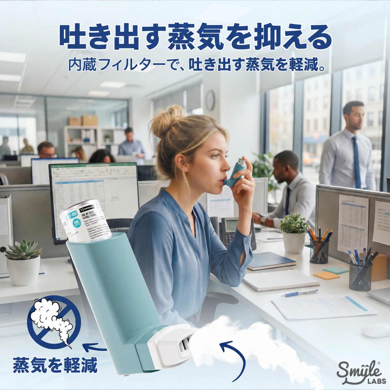 Inhaler 吸入器型510バッテリー｜Smyle Labs - Image 2